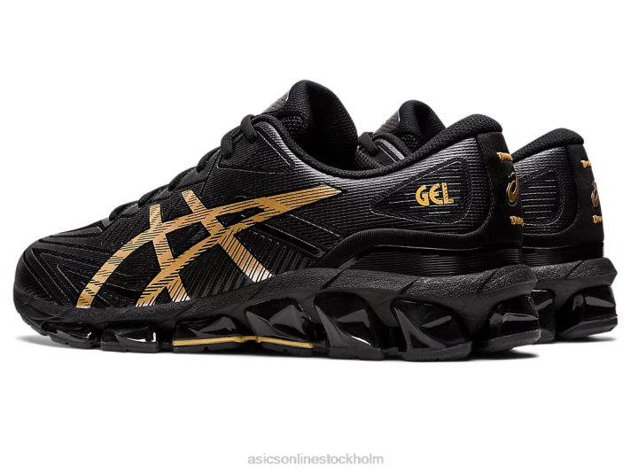 Asics gel-quantum 360 vii män D6D01209 svart/rent guld