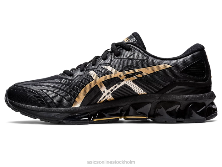 Asics gel-quantum 360 vii män D6D01209 svart/rent guld