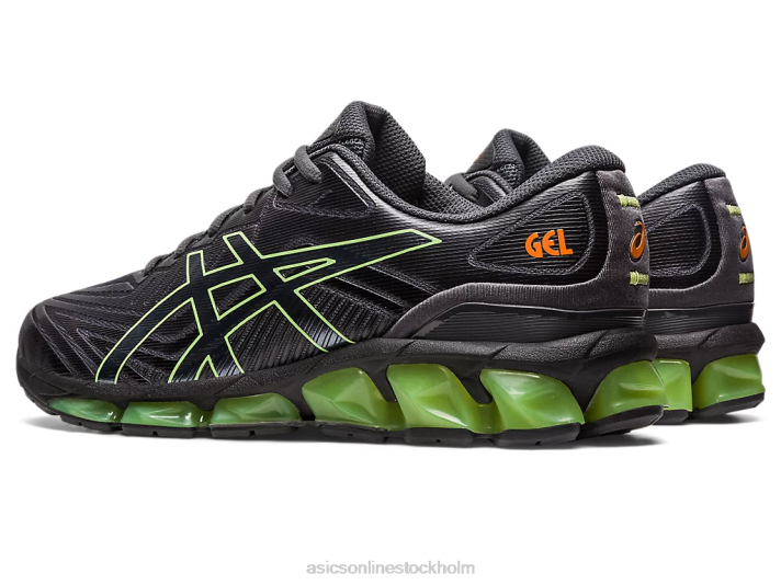 Asics gel-quantum 360 vii män D6D0133 mörkgrå/limegrön