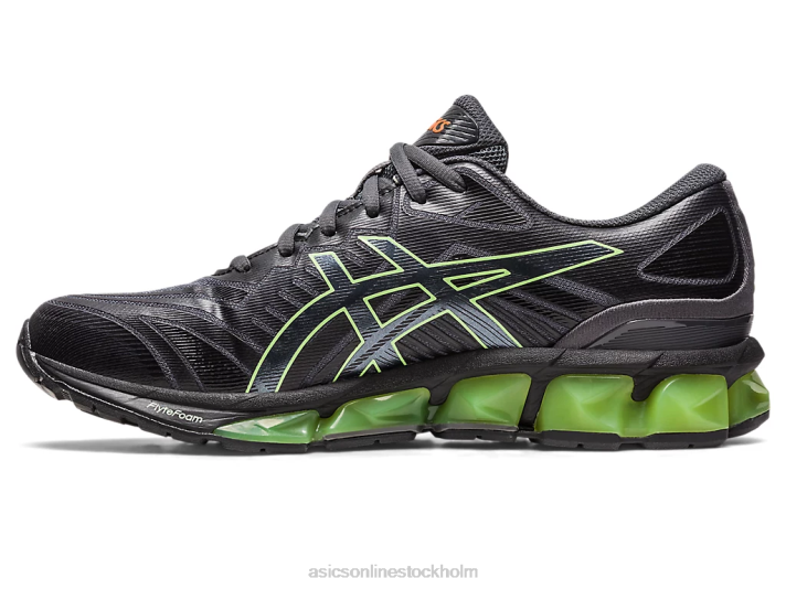 Asics gel-quantum 360 vii män D6D0133 mörkgrå/limegrön