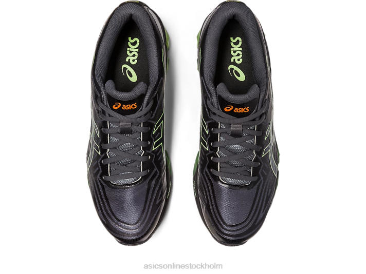 Asics gel-quantum 360 vii män D6D0133 mörkgrå/limegrön