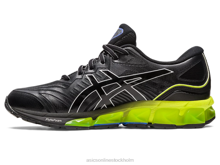 Asics gel-quantum 360 vii män D6D0242 svart/säkerhetsgul