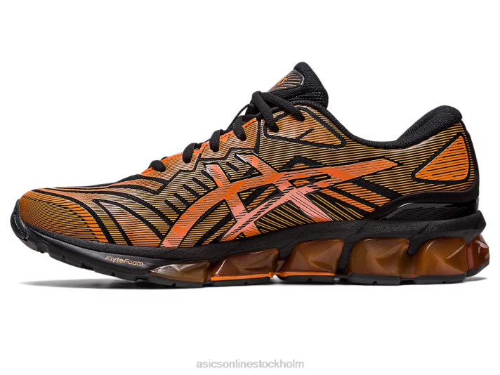 Asics gel-quantum 360 vii män D6D0615 svart/habanero