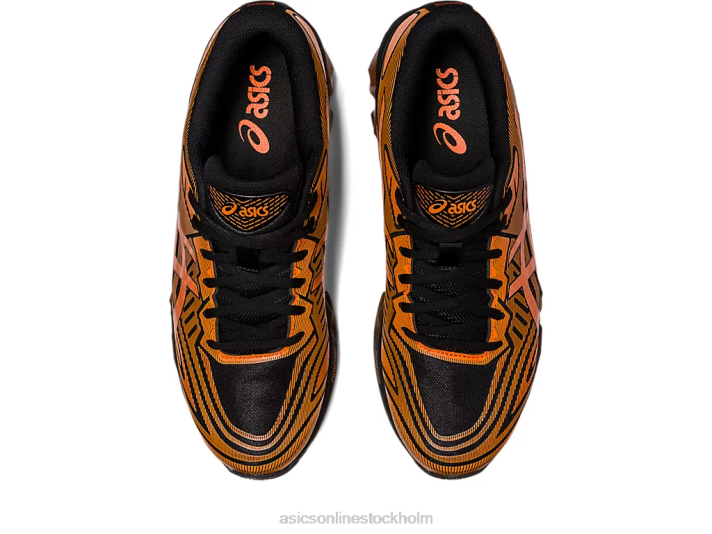 Asics gel-quantum 360 vii män D6D0615 svart/habanero