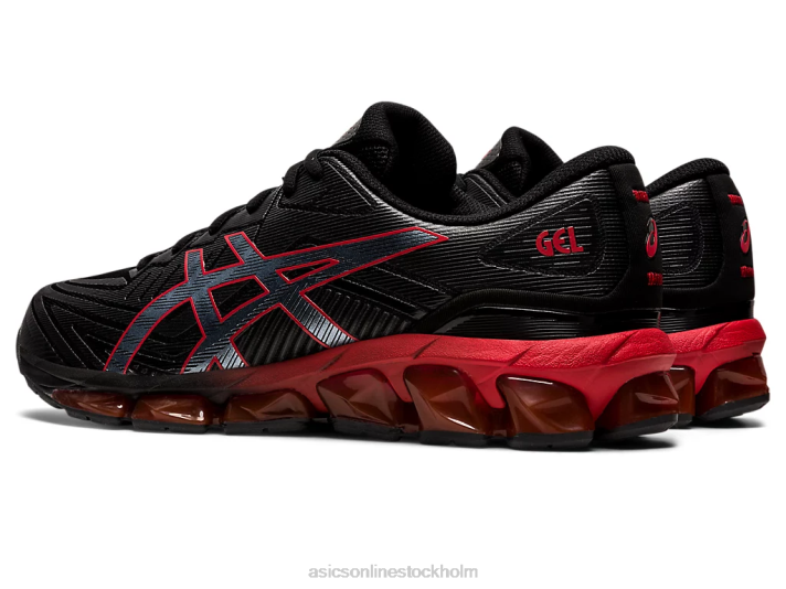 Asics gel-quantum 360 vii män D6D0729 svart/röd varning