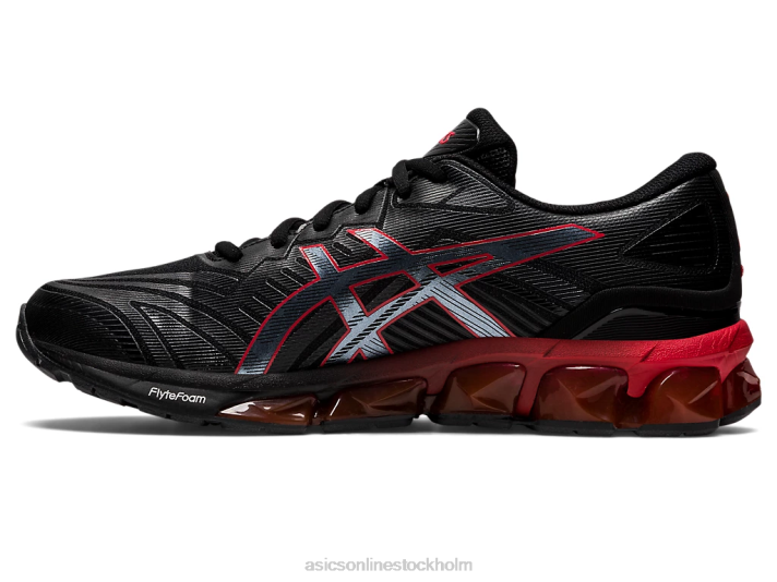 Asics gel-quantum 360 vii män D6D0729 svart/röd varning