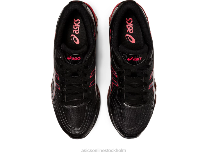 Asics gel-quantum 360 vii män D6D0729 svart/röd varning