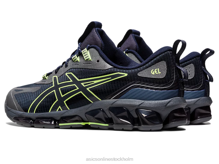 Asics gel-quantum 360 vii män D6D0804 midnatt/limegrön