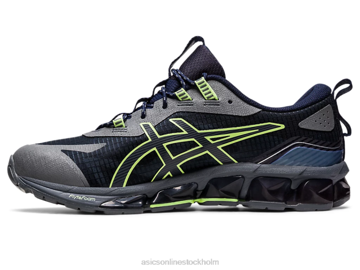 Asics gel-quantum 360 vii män D6D0804 midnatt/limegrön