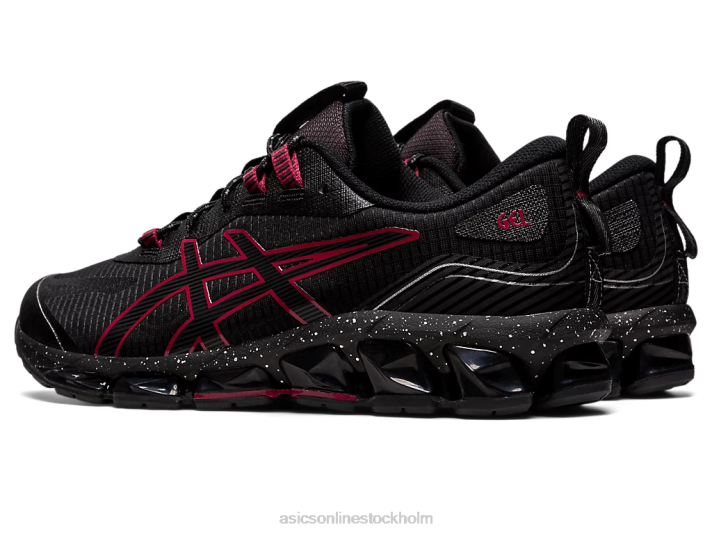 Asics gel-quantum 360 vii män D6D0806 svart/vinröd