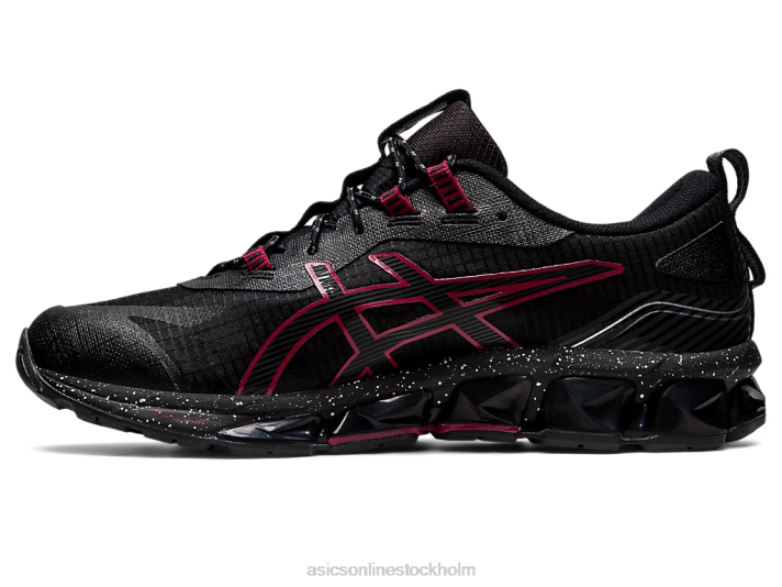 Asics gel-quantum 360 vii män D6D0806 svart/vinröd