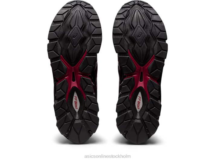 Asics gel-quantum 360 vii män D6D0806 svart/vinröd