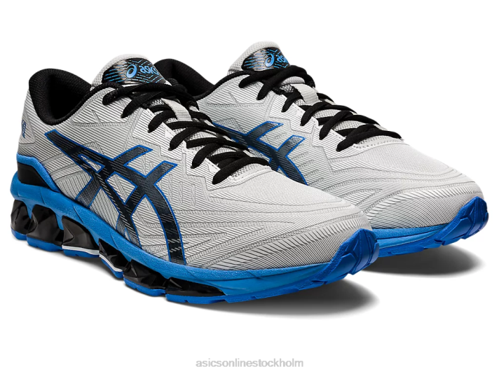 Asics gel-quantum 360 vii män D6D0956 glaciärgrå/blå kust