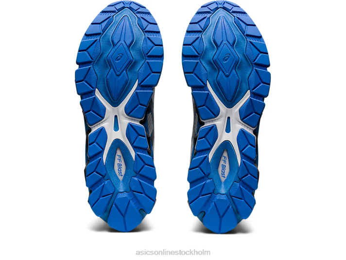 Asics gel-quantum 360 vii män D6D0956 glaciärgrå/blå kust