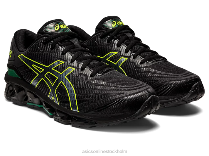 Asics gel-quantum 360 vii män D6D0965 svart/säkerhetsgul