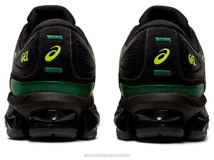 Asics gel-quantum 360 vii män D6D0965 svart/säkerhetsgul