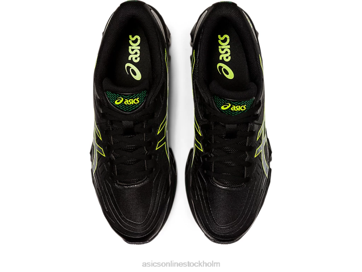 Asics gel-quantum 360 vii män D6D0965 svart/säkerhetsgul