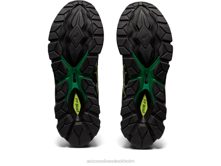 Asics gel-quantum 360 vii män D6D0965 svart/säkerhetsgul
