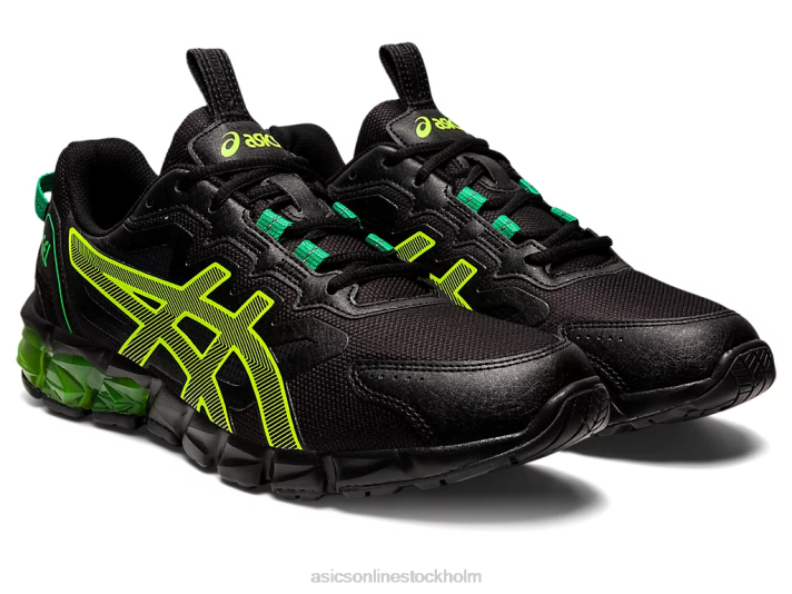 Asics gel-quantum 90 3 män D6D0914 svart/säkerhetsgul