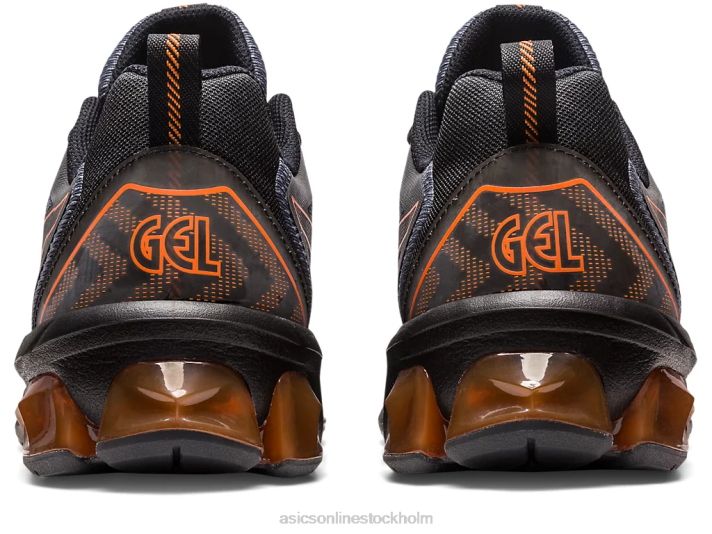 Asics gel-quantum 90 iv män D6D0128 stålgrå/habanero