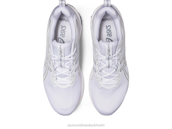 Asics gel-quantum 90 iv män D6D079 vit/plåtsten