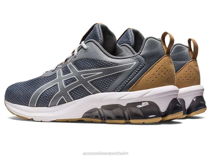 Asics gel-quantum 90 iv män D6D082 stålgrå/piemontegrå