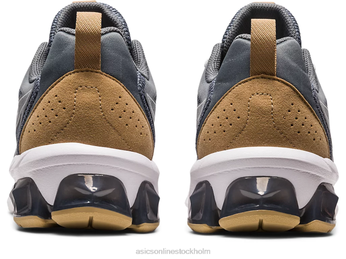 Asics gel-quantum 90 iv män D6D082 stålgrå/piemontegrå