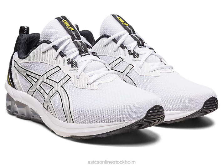 Asics gel-quantum 90 iv män D6D093 vit svart