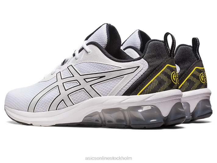 Asics gel-quantum 90 iv män D6D093 vit svart