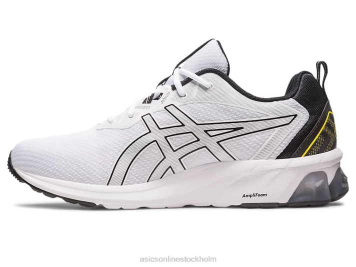 Asics gel-quantum 90 iv män D6D093 vit svart