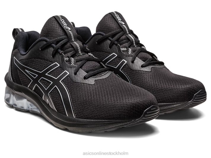 Asics gel-quantum 90 iv män D6D095 svart/rent silver