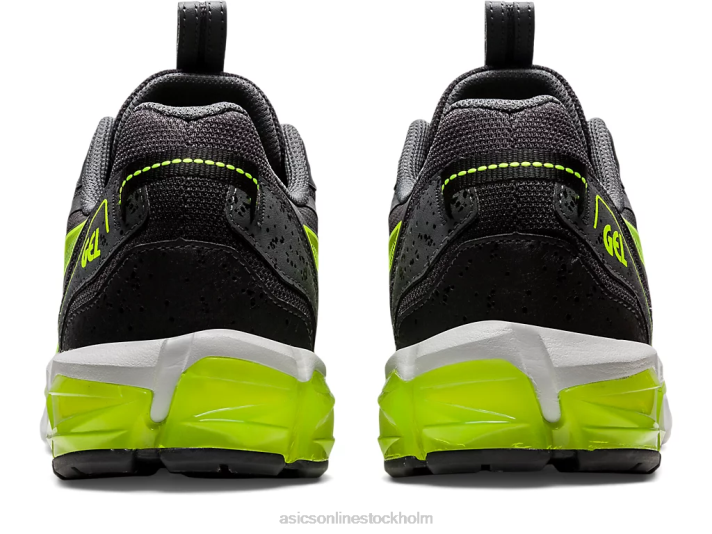 Asics gel-quantum 90 män D6D01378 grafitgrå/säkerhetsgul