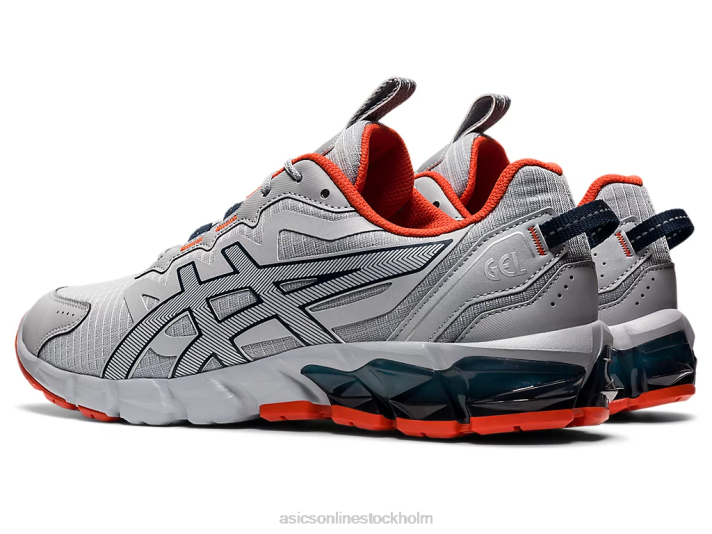 Asics gel-quantum 90 män D6D01383 Piemonte grå/fransk blå