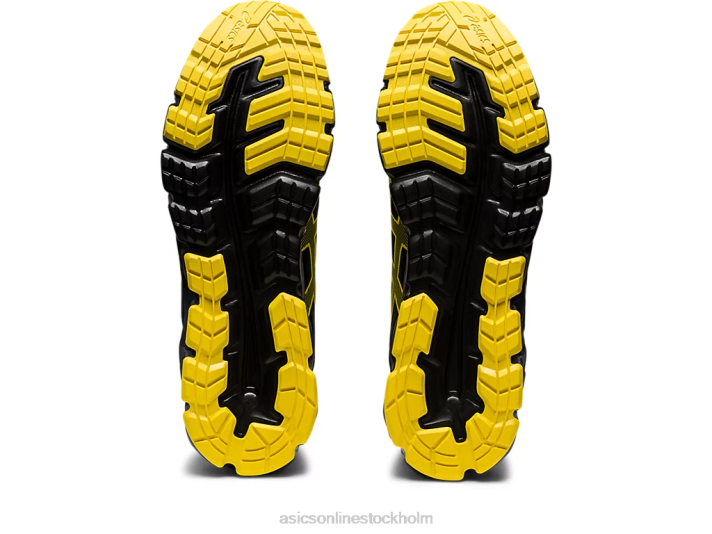 Asics gel-quantum 90 män D6D0785 svart/livande gul