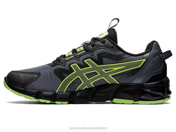 Asics gel-quantum 90 män D6D0801 metropol/limegrönt