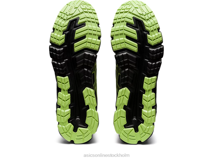 Asics gel-quantum 90 män D6D0801 metropol/limegrönt