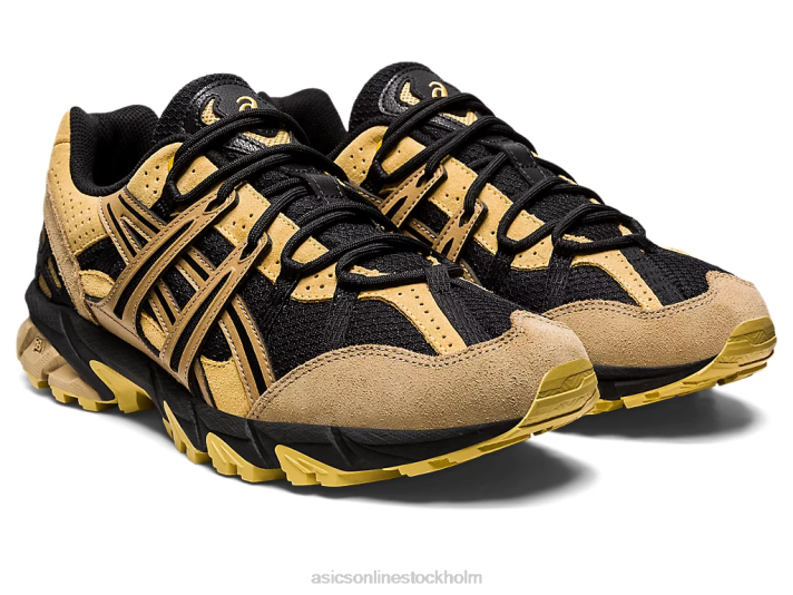 Asics gel-sonom 15-50 män D6D0872 svart/ökenläger