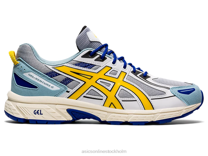 Asics gel-venture 6 män D6D01823 piemontegrå/vibrerande gul
