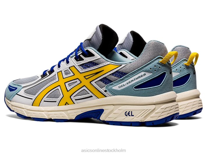 Asics gel-venture 6 män D6D01823 piemontegrå/vibrerande gul