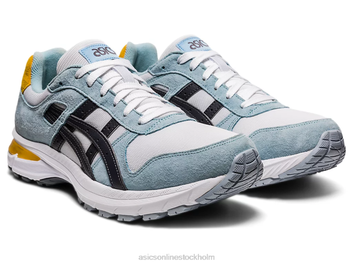 Asics gt-ii 2000 män D6D01818 vit/rökblå