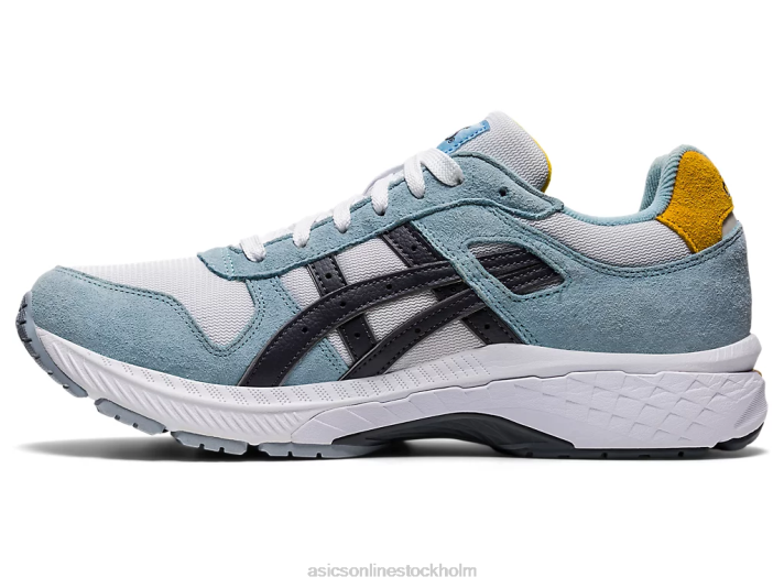 Asics gt-ii 2000 män D6D01818 vit/rökblå