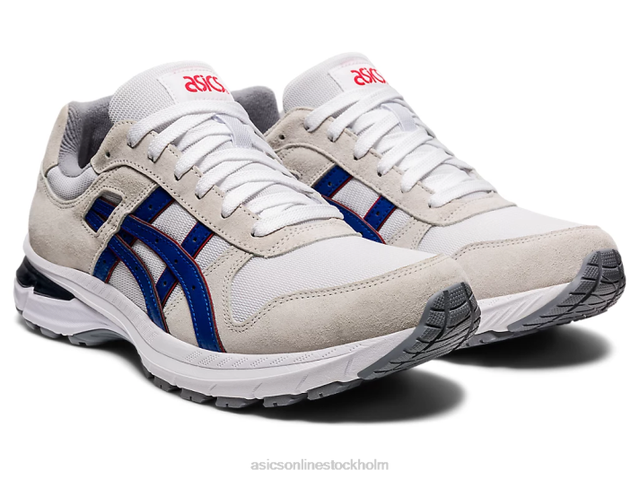 Asics gt-ii 2000 män D6D01828 vit blå