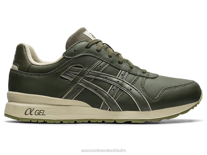 Asics gt-ii män D6D01250 olivduk/torkat lövgrönt