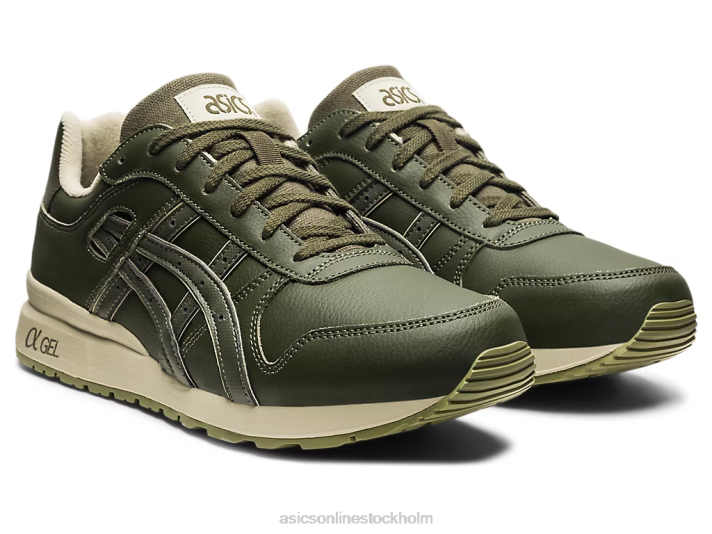 Asics gt-ii män D6D01250 olivduk/torkat lövgrönt
