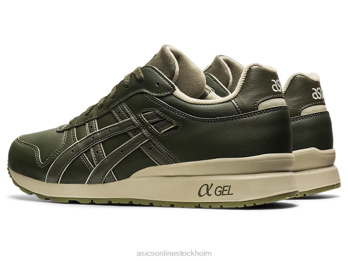 Asics gt-ii män D6D01250 olivduk/torkat lövgrönt