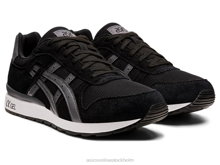 Asics gt-ii män D6D01751 svart/bärgrå
