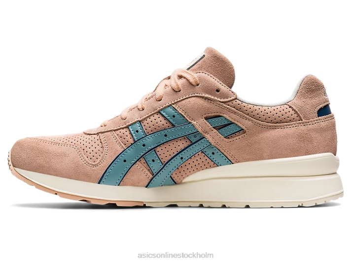 Asics gt-ii män D6D01754 blek aprikos/azurblå