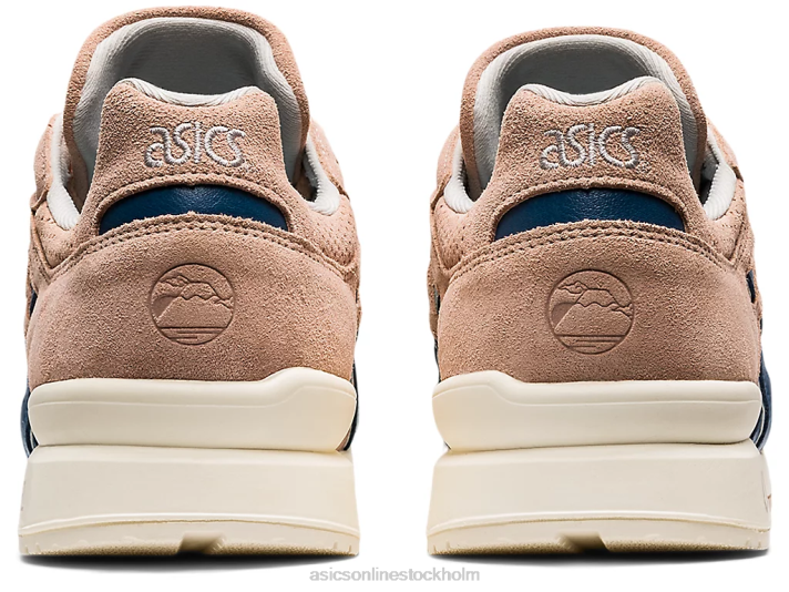 Asics gt-ii män D6D01754 blek aprikos/azurblå