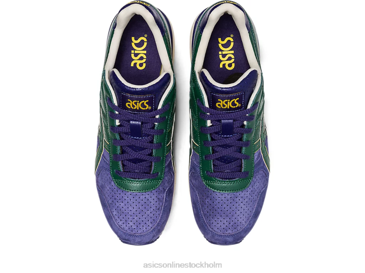 Asics gt-ii män D6D0777 lila matt/jägargrön