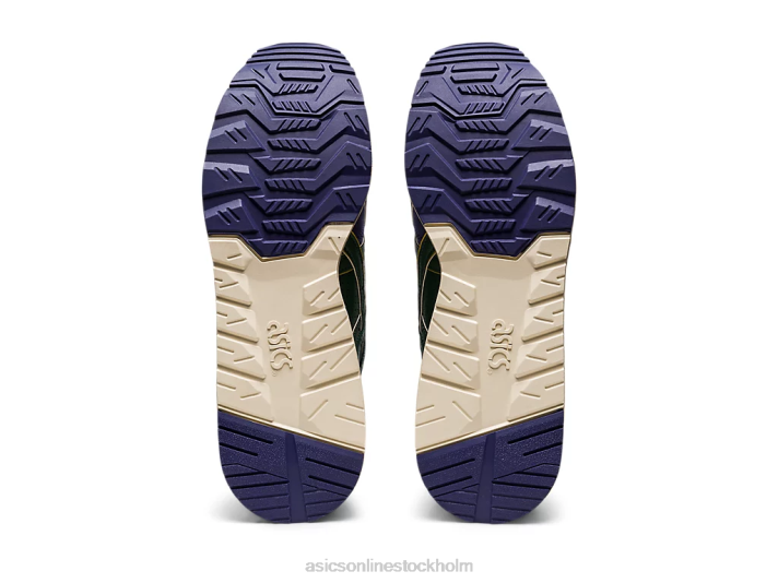 Asics gt-ii män D6D0777 lila matt/jägargrön